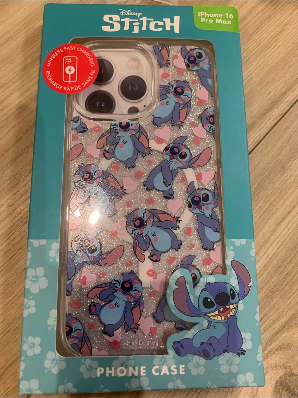 Stitch iPhone 16 pro max case